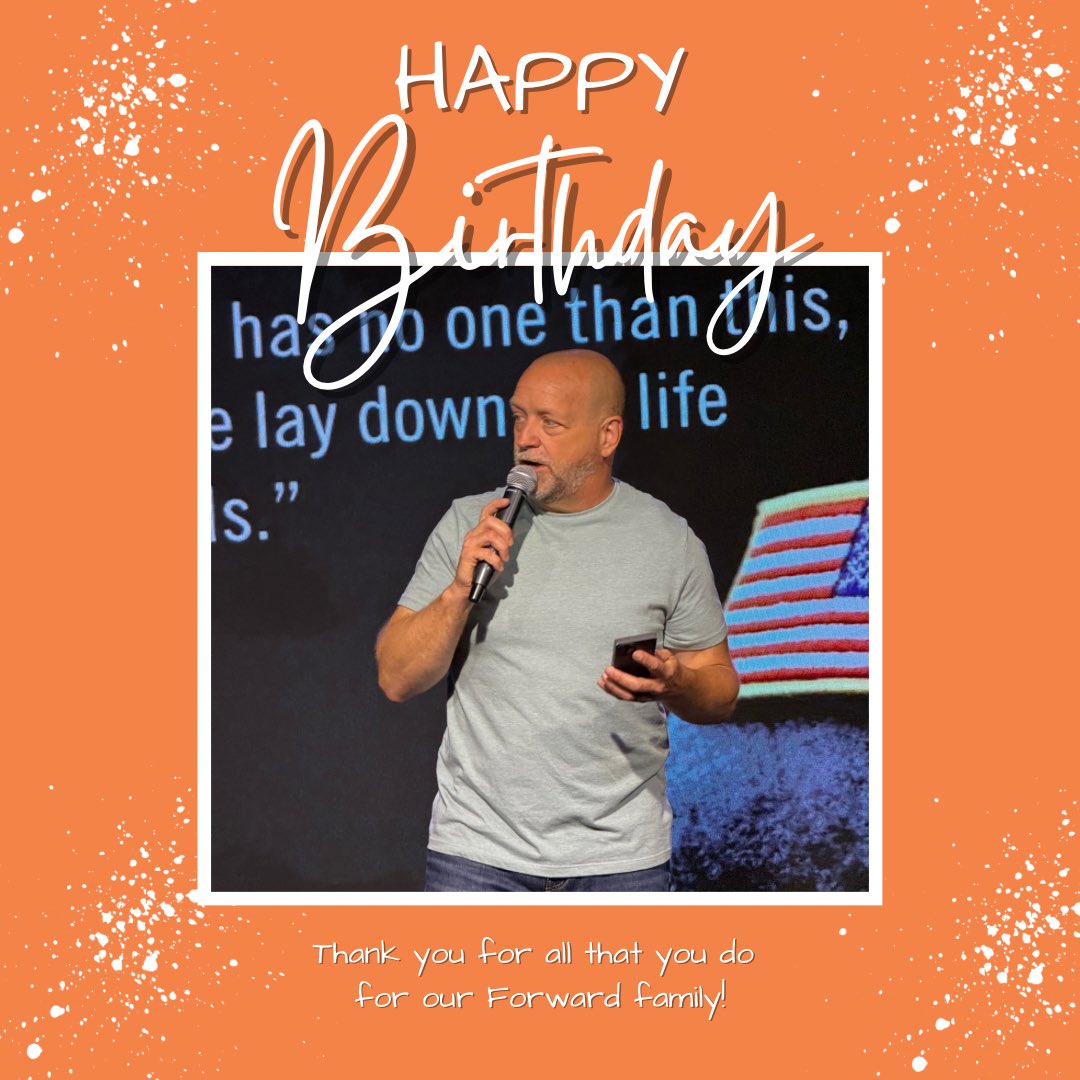 ForwardMyrtle's tweet image. Happy Birthday to our Community Pastor @stevedoesdew! 

Thank you for all that you do to help our church #MoveForward! 

We hope you have an awesome day filled with Diet Mountain Dew!