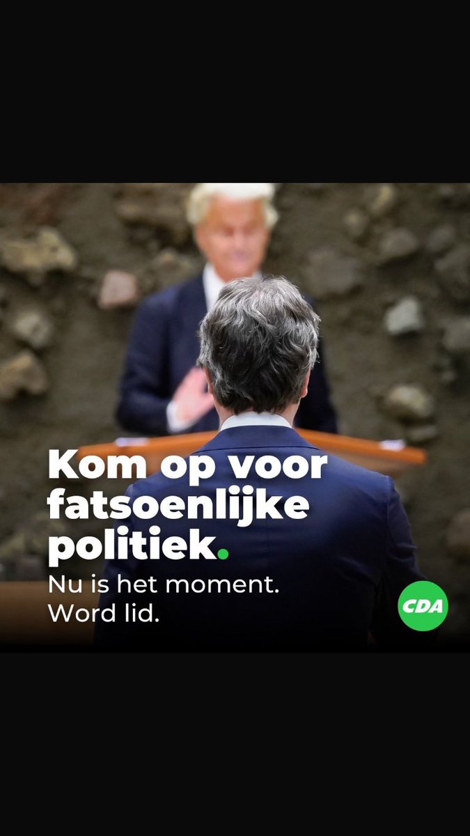 Wat mooi dat er sinds gisteren al meer dan 100 nieuwe CDA leden bij zijn gekomen. Doe mee met een partij vol enthousiaste leden aan de basis in alle gemeenten in Nl. Die dagelijks bouwen aan een fijne en gezonde leefomgeving. 

cda.nl/word-lid