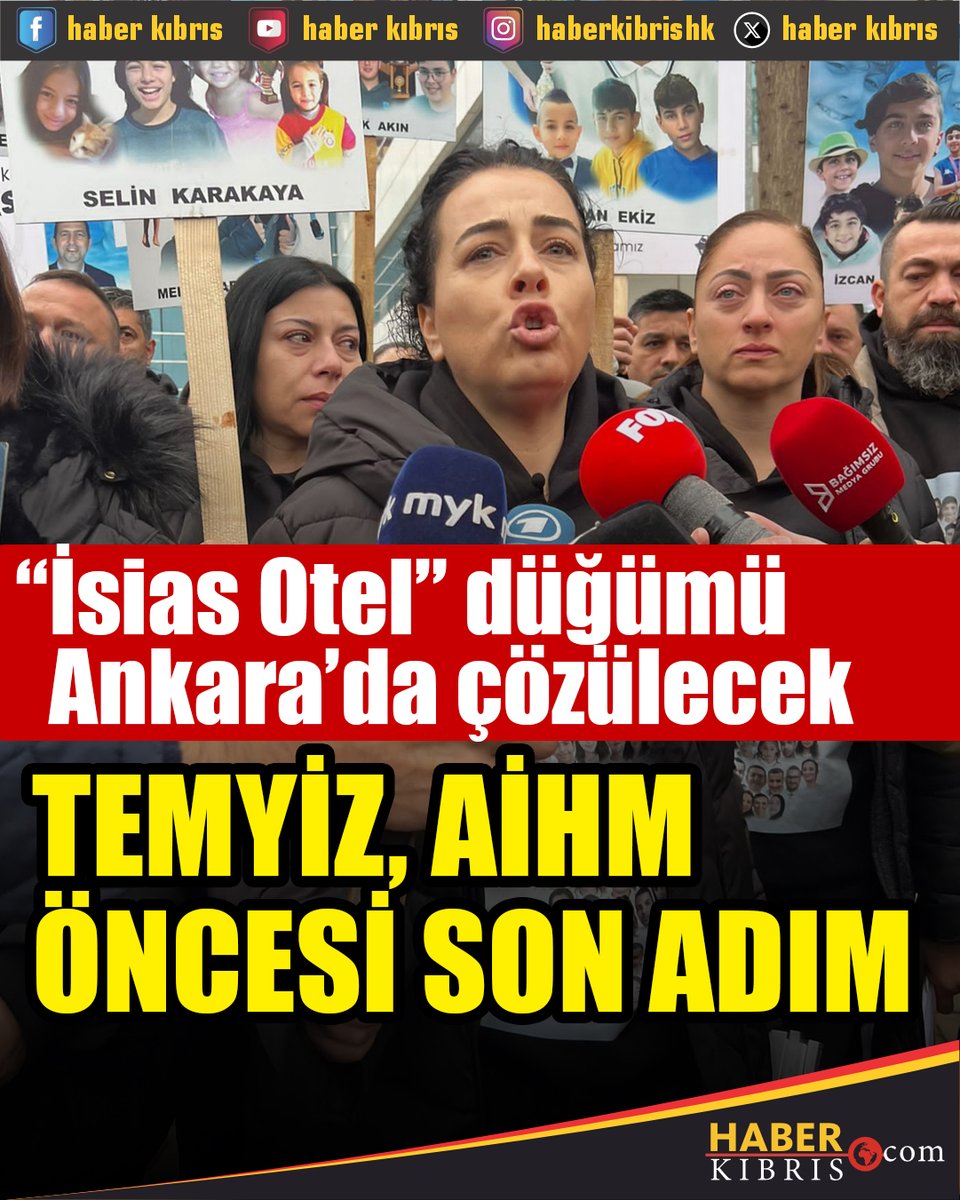 Şampiyon Melekleri Yaşatma Derneği, İsias Otel davası için Adıyaman 3. Ağır Ceza Mahkemesi tarafından verilen karara karşı yapılan istinaf başvurusunun reddedilmesinin ardından temyiz için Yargıtay'a gidileceğini açıkladı.

haberkibris.com/isias-otel-dug…