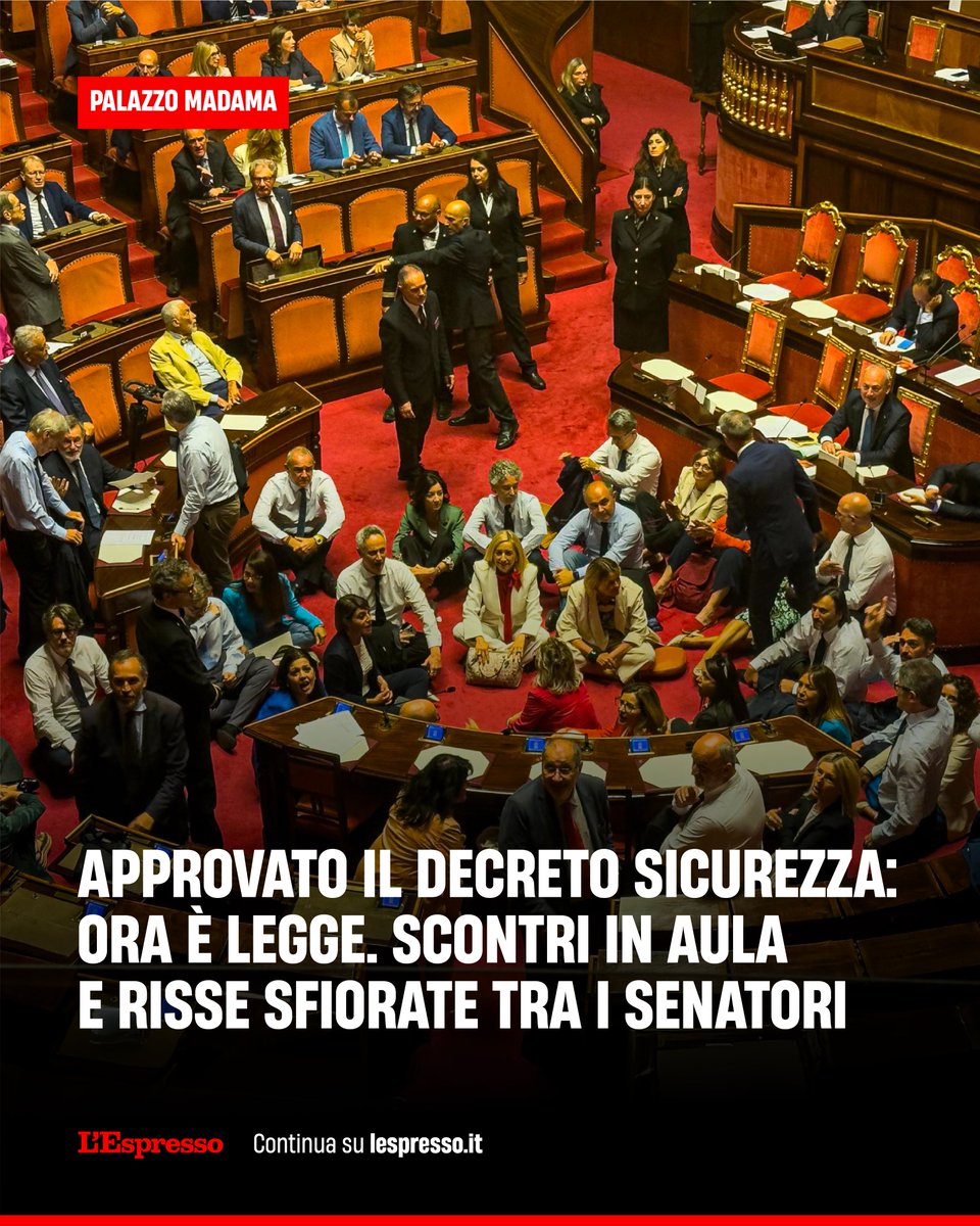 espressonline's tweet photo. Dai blocchi stradali alla rivolta in carcere, dalle occupazioni al divieto di cannabis light: sono 9 i nuovi reati e 14 le aggravanti introdotte dal decreto Sicurezza https://t.co/OBysXd8qh3