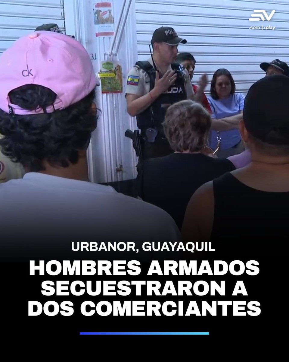 El dueño de una tienda y un encargado de un negocio fueron secuestrados por hombres armados que usaron dos vehículos robaron. El hecho conmocionó a los vecinos de Urbanor, al norte de Guayaquil. 💻 bit.ly/4kypcuM