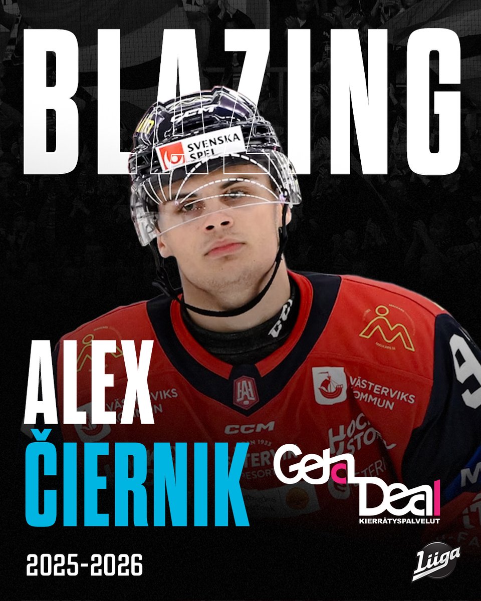 Slovakialaishyökkääjä Alex Čiernik, 20, liittyy Lahden Pelicansiin kaudeksi 2025–2026.

📲 Lue lisää 👉 Pelicans.fi

Alex Čiernikin kummiyrityksenä toimii Getadeal Oy
Tutustu lisää osoitteessa👉  getadeal.fi