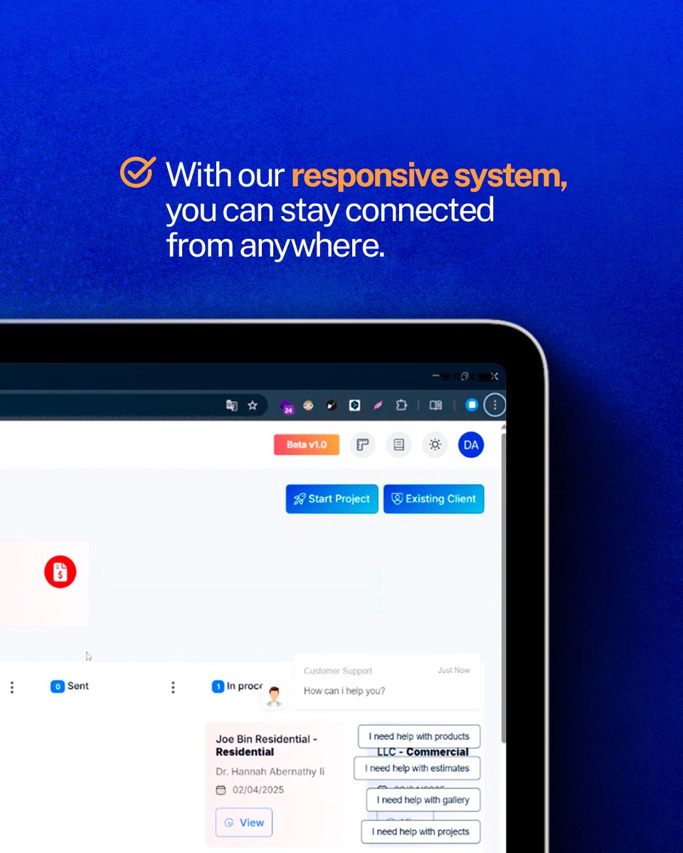 unixsoft180's tweet image. Stay in control of your projects—wherever you are. Unixsoft 180 connects your data, your team, and your vision in one smart dashboard.
#SmartCRM #RoofingSoftware #RealTimeTracking #TeamManagement #Unixsoft180