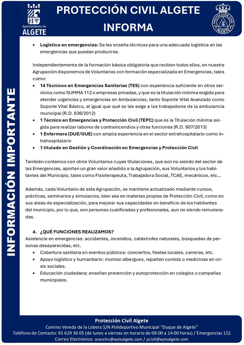 Protección Civil Algete tweet media