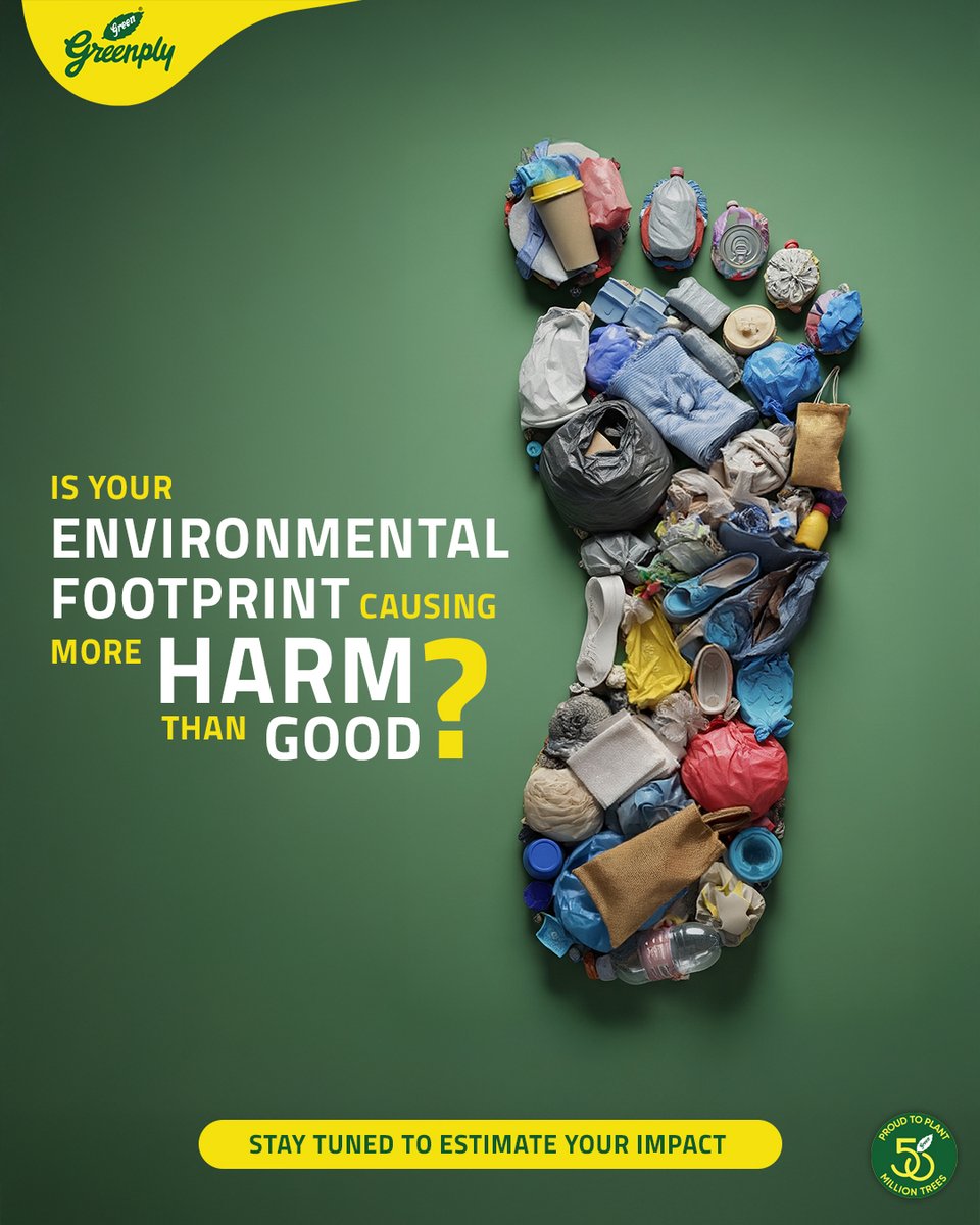 This World Environment Day, we’re stepping into the future, guided by Greenply’s Green Vision. 🌱

With 50 million trees already planted, our progress towards making the world green a greener place makes us proud, there’s more to grow! 💚 

Every footprint matters. As we work