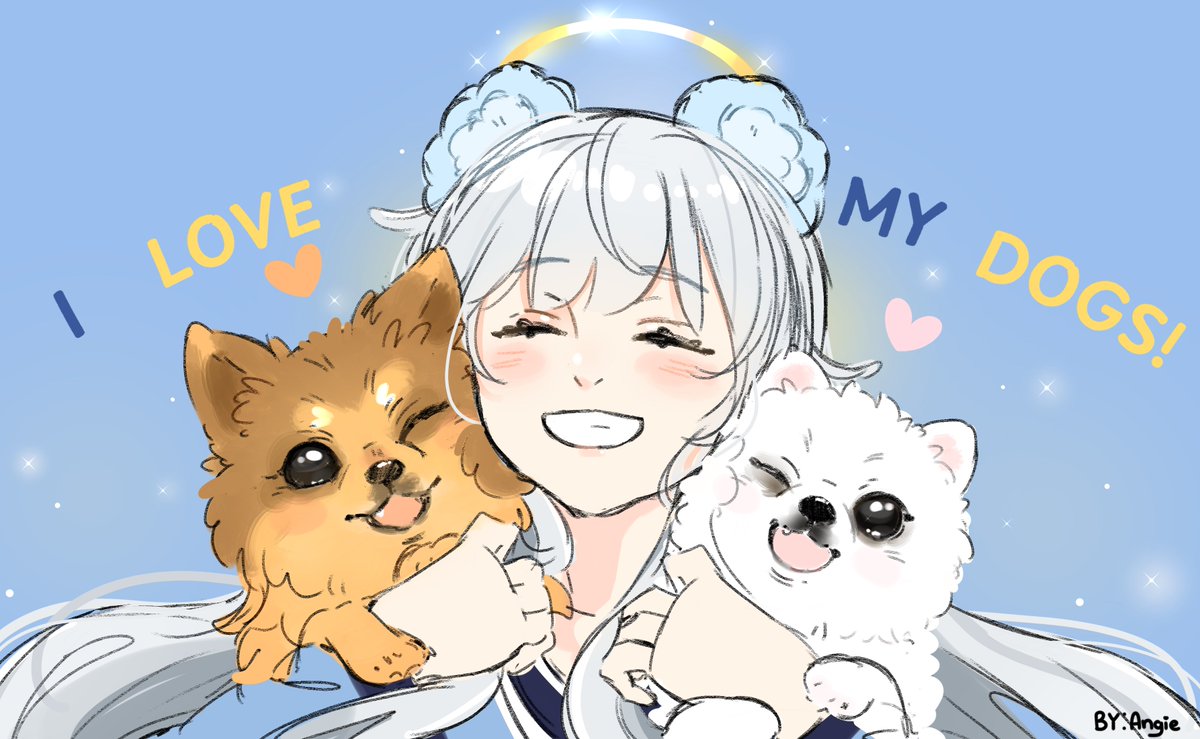 Sleepylu_arts's tweet image. 💙commission for @TaruVT thank you!💛
#TaruArt #vtuber #commissionart
