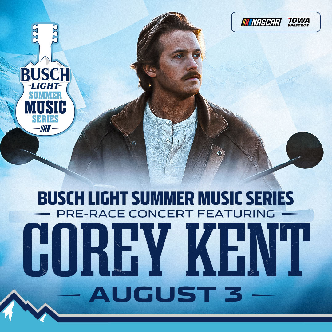 We're getting a lil country 🤠 

Corey Kent will headline the Busch Light Summer Music Series this August! 🍻 🎶