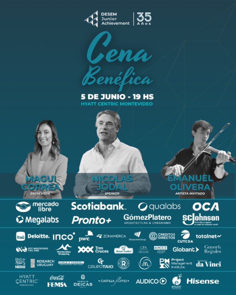 Fundación da Vinci (@davincilat) on Twitter photo 35 años demostrando el potencial ilimitado de los jóvenes 💪🏼 <a href="/DESEMJA_/">DESEM Junior Achievement</a> celebra una nueva cena anual el jueves 5/JUN. Referente indiscutido en la formación de futuras generaciones de líderes y agentes de cambio, DESEM invita a una noche para celebrar. Orgullosos de ser parte! 35 años demostrando el potencial ilimitado de los jóvenes 💪🏼 <a href="/DESEMJA_/">DESEM Junior Achievement</a> celebra una nueva cena anual el jueves 5/JUN. Referente indiscutido en la formación de futuras generaciones de líderes y agentes de cambio, DESEM invita a una noche para celebrar. Orgullosos de ser parte!