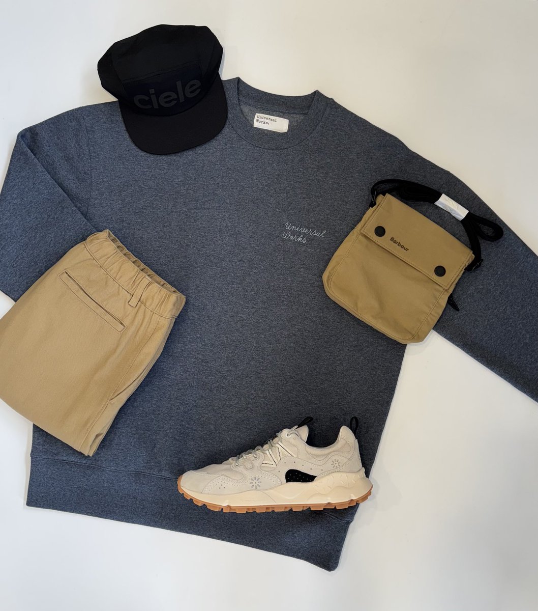 nauticabathgate's tweet image. Spring / Summer Picks

Universal Works Embroidered Sweat
Kestin Inverness Trouser 
Flower Mountain Yamano 3 Trainer
Ciele Athletics Cap
Barbour Crossbody Bag 

Available Now

#indepednentretailer #nauticabathgate #universalworks #kestin #barbour #flowermountain #cieleathletics