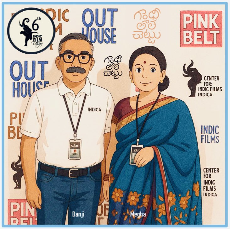 A Ghibli-inspired fun visual, reimagined from the 5th Indic Film Utsav last year. Now that we have your attention, watch this space for some BIG announcements SOON about the upcoming 6th edition of Indic Film Utsav. #TeamIndicFilmUtsav
#comingup #6thEdition #indicfilmutsav