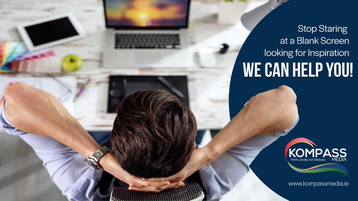Why get bogged down creating content when you can have a professional do it for you for half the price?
💻Social Media Graphics
🎙️Podcast Promotions
📑Ebook Creation
⌨️Social Media Banners
and 👋Digital Media Pack
Bundles/Individual packages are available 
kompassmedia.ie/marketingasset…