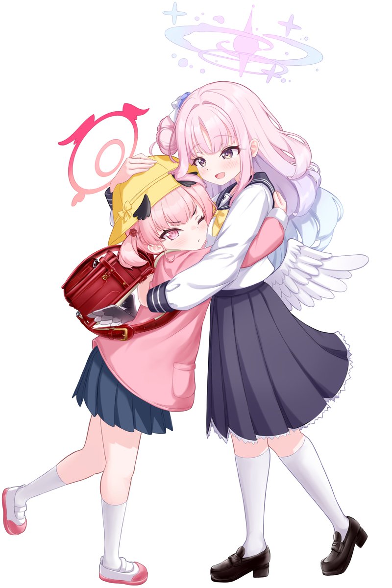 百合園セイア(ブルアカ) 「#24時間でフォロワー何人増えるかチャレンジ よろしくお願いします!」|쿠마🐻/くまのイラスト