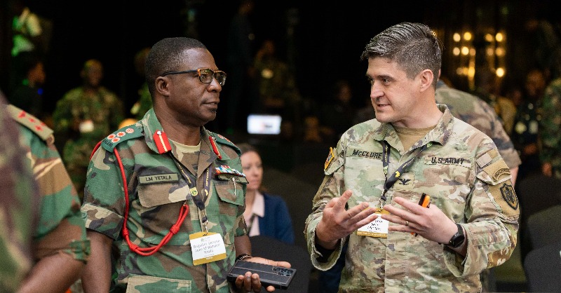 ADFmagazine's tweet photo. African nations are facing ‘concrete and real’ threats in the cyber domain, and “are living with it every day.”