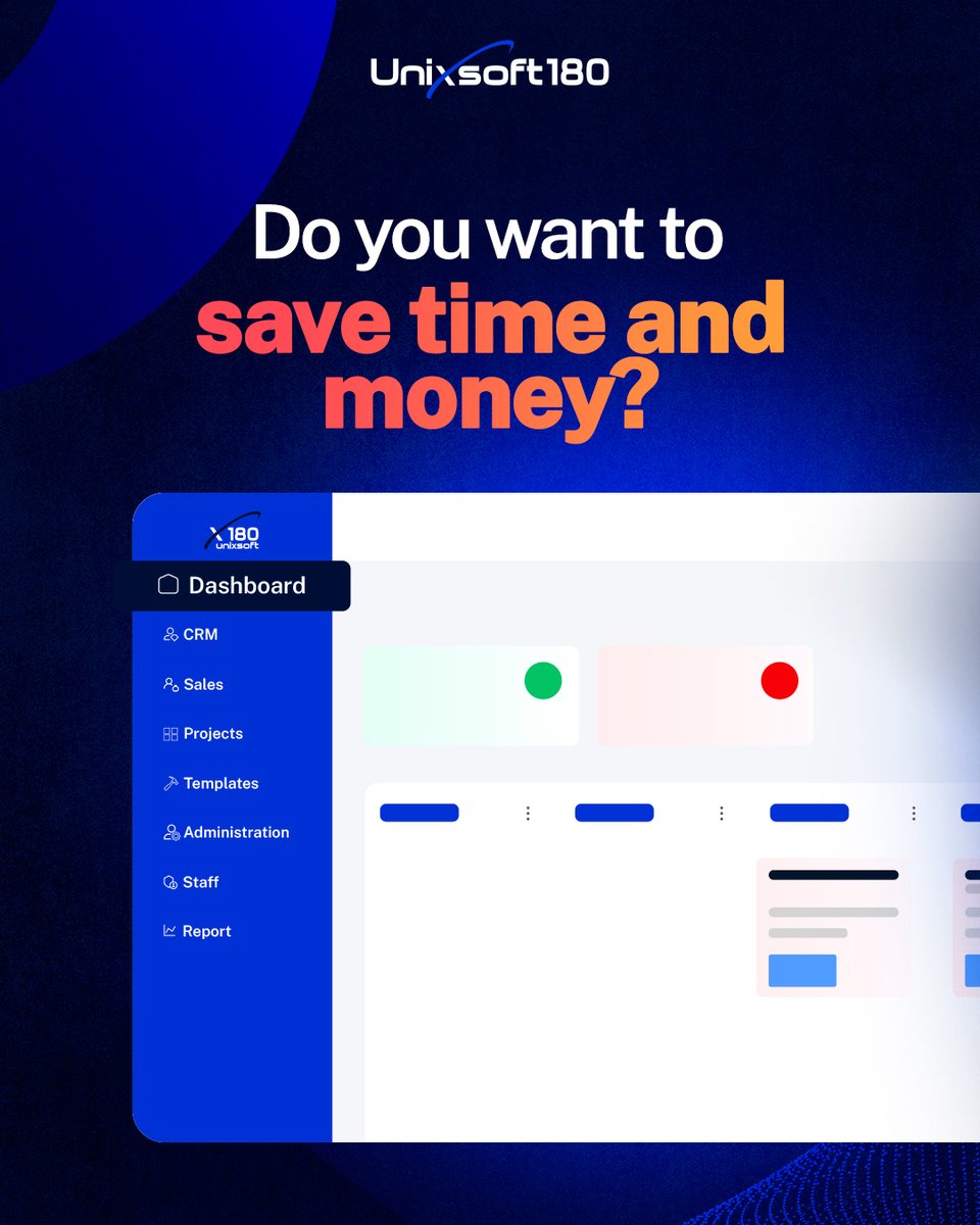 unixsoft180's tweet image. Want to save time and money? Unixsoft 180 makes it easy. Fast setup, smart tools, no tech headaches—just results. Try it today!
#SaveTime #SaveMoney #EasyCRM #RoofingSolutions #Unixsoft180