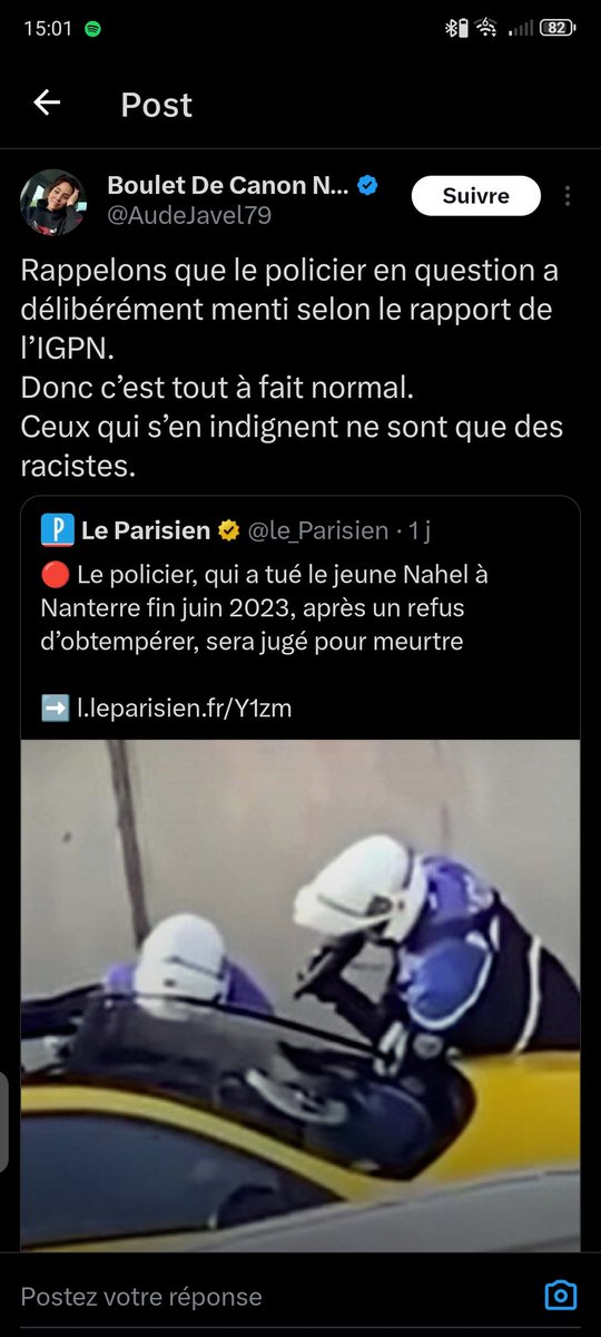 Petit rappel au passage : ce compte de gauche mytho , dont la profondeur d’analyse rivalise régulièrement avec celle d’un trottoir mouillé, parvient tout de même à égaler la bêtise des comptes  Exdroite .
#lesbasdufront