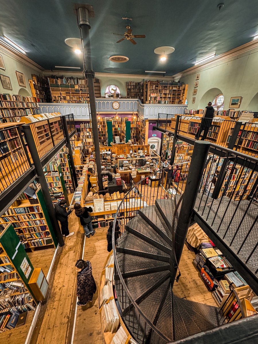 Is there a cooler bookshop in Scotland than Leakey’s of Inverness? I don’t think so!