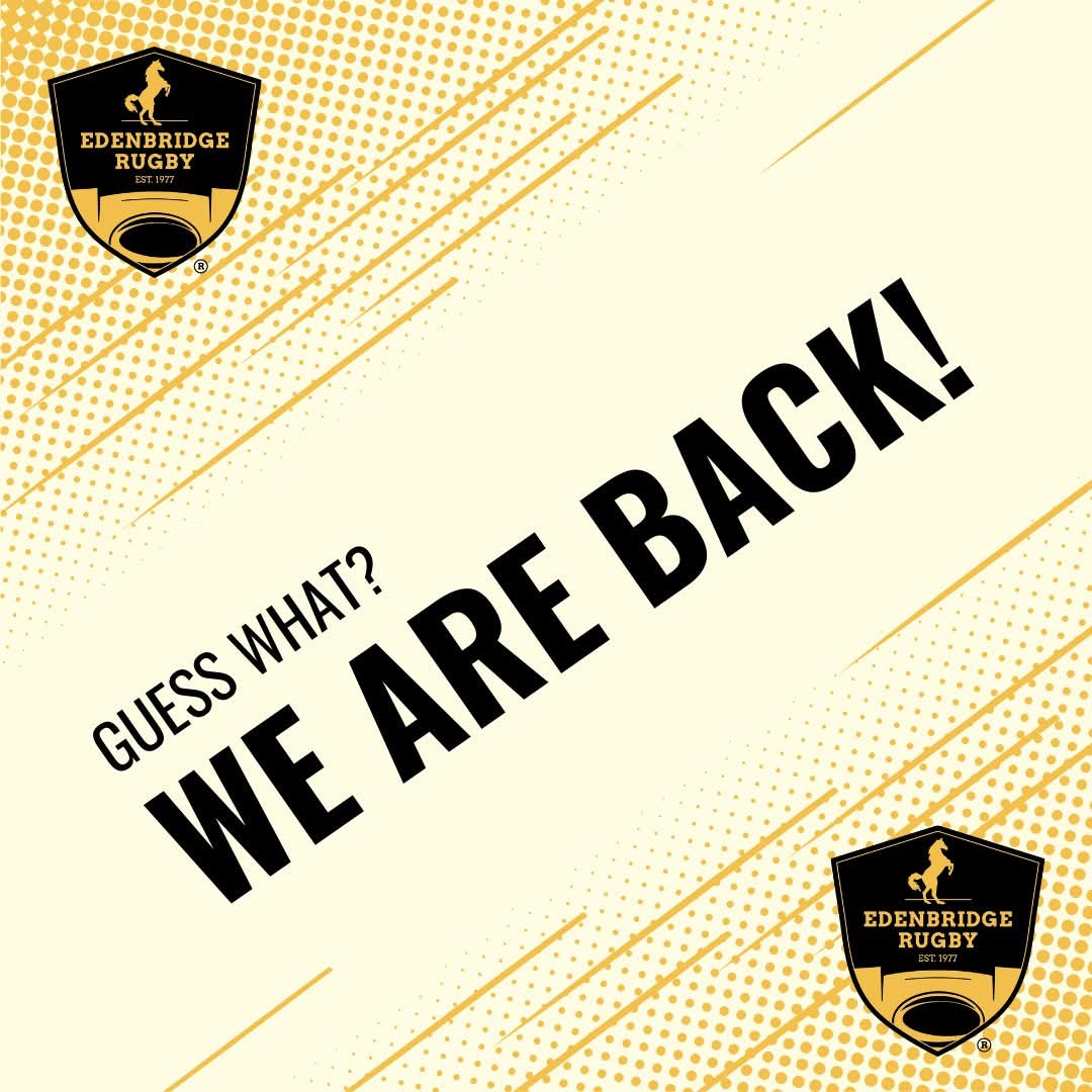 Get ready for some fast, fun, and social rugby with Edenbridge Rugby’s Summer Touch — kicking off Wednesday 4th June

Every Wednesday
6 PM - U15s and below.
7:15 - U16s +

Open to all ages and skill levels

#SummerVibes #summer #rugbyfamily #rugbynearme #rugbyplayer #touchrugby