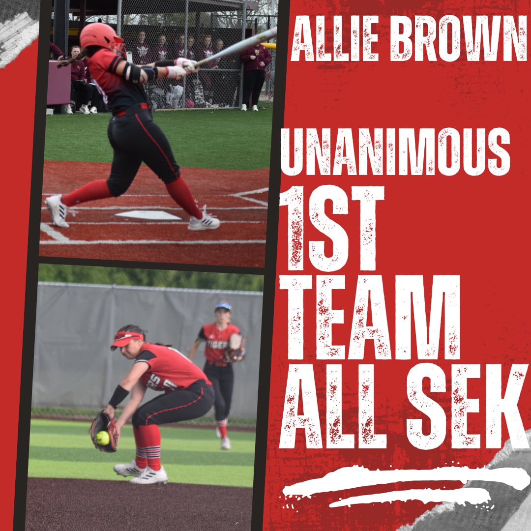 Congrats, Allie! 4 time Unanimous selection.
<a href="/SEK_Sports/">SEK Sports</a>