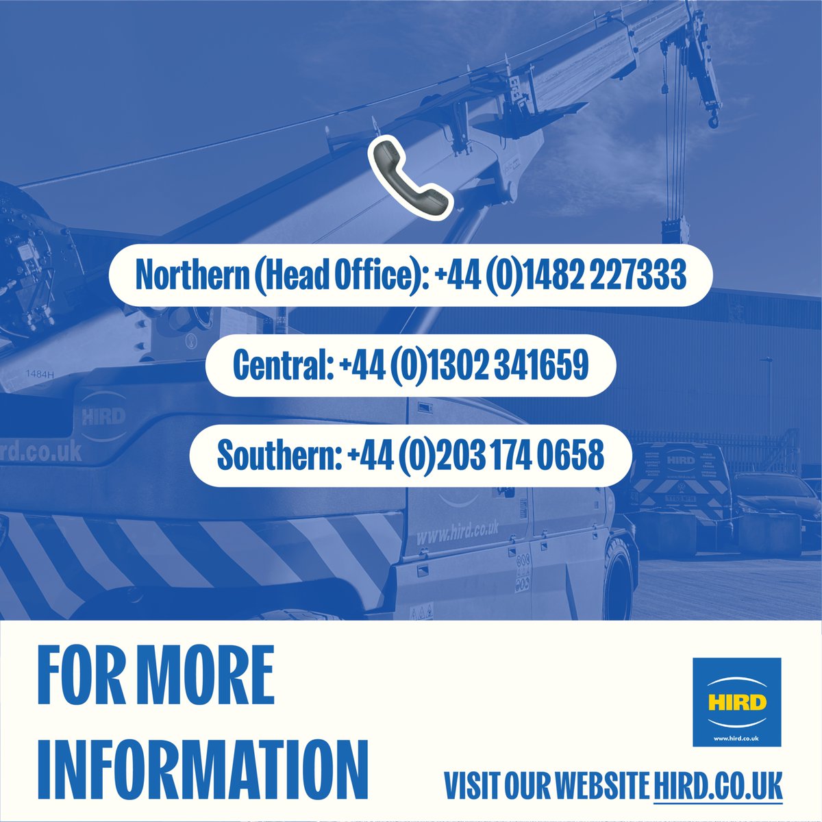 HirdyLifting's tweet image. Want to know more? Give our team a call

📞 Northern (Head Office): +44 (0)1482 227333

📞 Central: +44 (0)1302 341659

📞 Southern: +44 (0)203 174 0658

#Hird #LiftingSolutions #HeavyLiftingSolutions #MiniCraneHire #Valla #VallaCranes #CompactLifting #IndustrialLifting