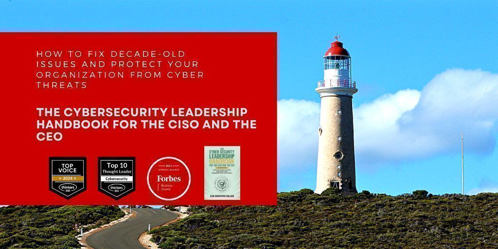 The Cybersecurity #Leadership Handbook for the #CISO and the #CEO

An essential read for all #leaders around #cybersecurity, looking beyond the #tech horizon, into the real dynamics of transformation

UPDATED edition now available here &gt;&gt; buff.ly/zqFxwbD 

#Infosec2025