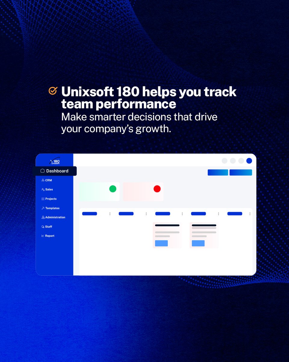 unixsoft180's tweet image. Maximize your team’s time with the ROTI model powered by Unixsoft 180. Track performance, make smart decisions, and unlock your company’s full potential today!
#TeamPerformance #ROTI #BusinessGrowth #SmartDecisions #Unixsoft180