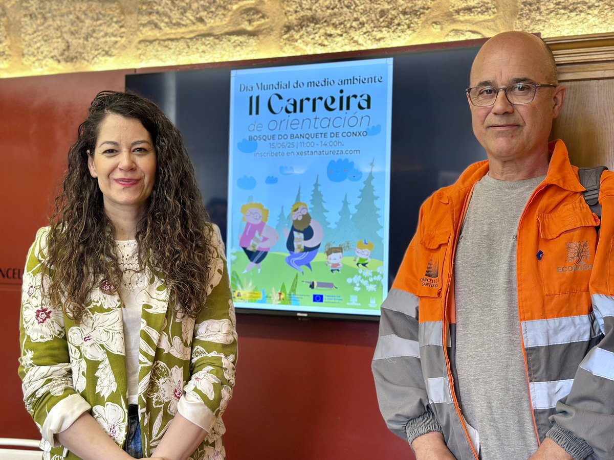 🌿 O Ecobosque do Banquete de Conxo celebra o Día Mundial do Medio Ambiente con bombas de sementes e carreiras de orientación 
🗣️María Rozas: “Este proxecto procura a recuperación e posta en valor do Banquete, pensando na participación da comunidade”

🔗 i.gal/NY8sE
