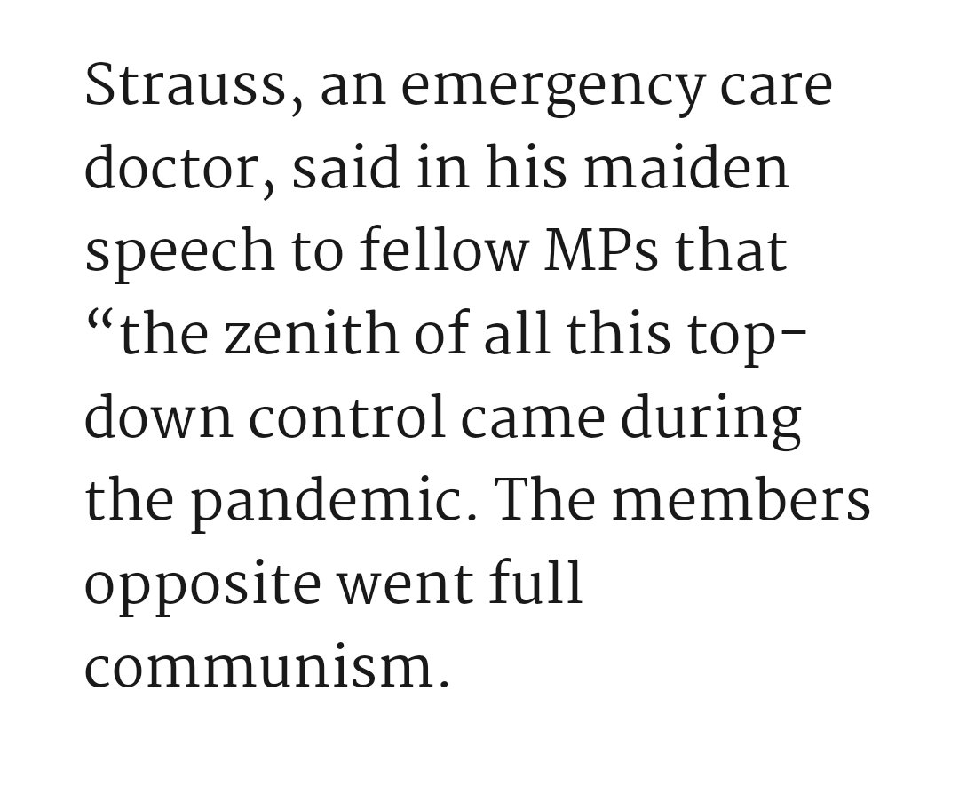 You know his brain is fried beyond recognition because *the lockdowns were all provincial*. 

We also had them in that other bastion of "full communism", Switzerland. (Measures were national there - go figure.)
