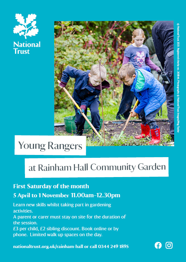 RainhamHallNT's tweet image. Something for every one at Rainham Hall Community Garden...