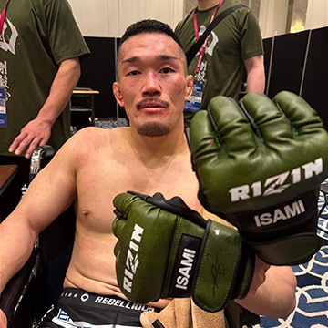 RIZIN 中原由貴実使用 直筆サイン入りグロ RIZIN 中原由貴実使用 直筆サイン入りグロ 【公式通販】