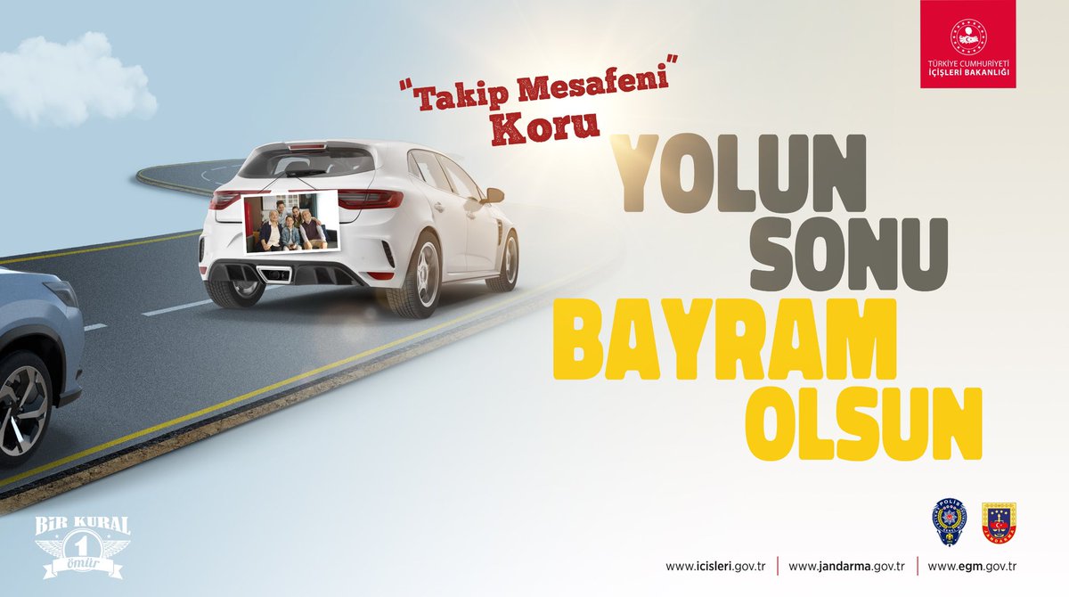 Takip Mesafeni Koru ❗️
Yolun Sonu Bayram Olsun 🏡👩‍👩‍👧‍👧

#YolunSonuBayramOlsun 
#BirKural1Ömür

<a href="/SavurMem/">Savur İlçe Milli Eğitim Müdürlüğü</a> 
<a href="/mardinilmem/">Mardin İl Millî Eğitim Müdürlüğü</a> 
<a href="/Mardin_Valiligi/">Mardin Valiliği</a> 
<a href="/SvrKaymakamligi/">Savur Kaymakamlığı</a>