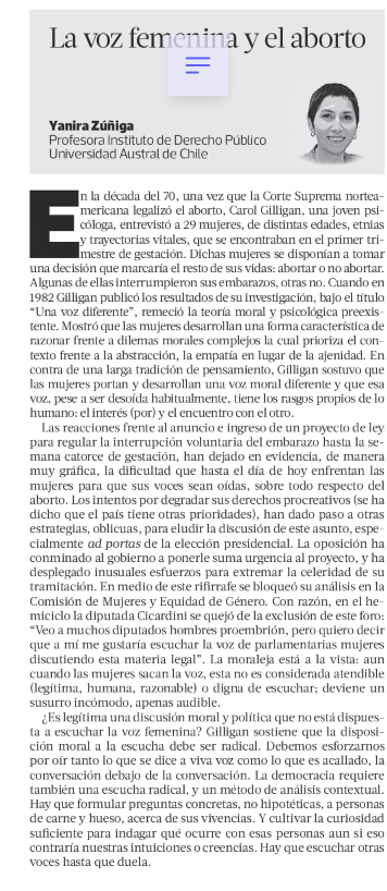 Comparto mi columna de hoy en <a href="/latercera/">La Tercera</a>