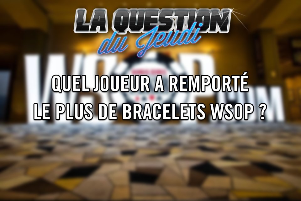 🎁 On met 5 tickets 10 € en jeu, tirage au sort à 17h parmi les bonnes réponses.

➡️ Quel joueur a remporté le plus de bracelets WSOP ?

✍️ RT + Follow et répondez à ce tweet avec votre pseudo Winamax.