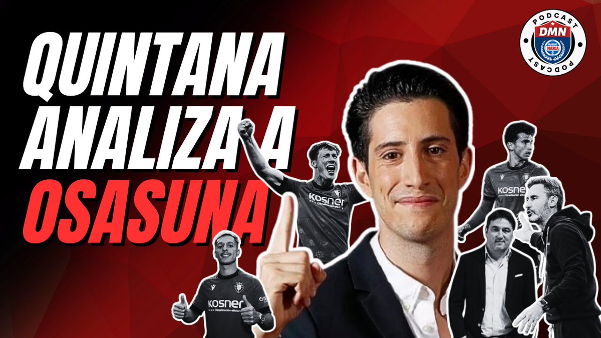 radiomarcanav's tweet photo. Hoy, en #DirectoMarcaNav, hemos charlado con @migquintana sobre la actualidad de #Osasuna.
▶️https://t.co/UdR28SfK9S https://t.co/OLmpseBrVW