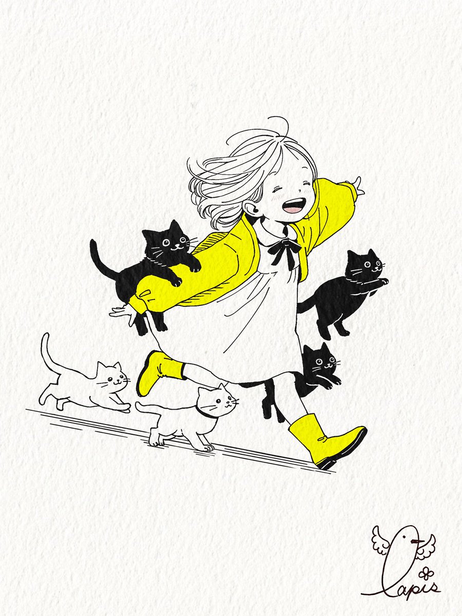 .

　　　　今この瞬間を 駆け抜けよう✨

.
#イラスト