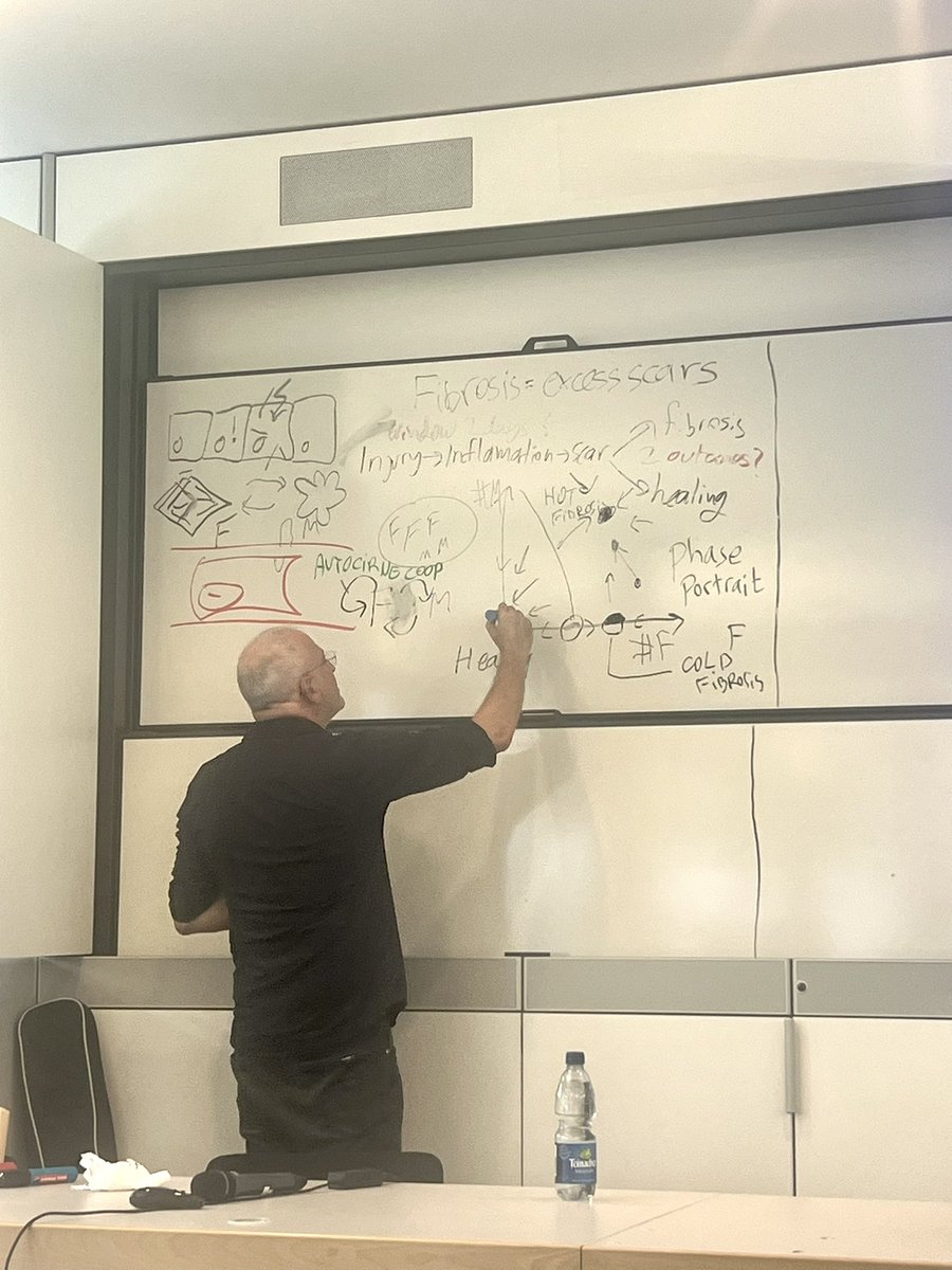 PeltzerNieves's tweet image. When in the presence of genius, just swing it! @UriAlonWeizmann delivering his keynote lecture. One of the most inspiring lectures I had witnessed. Thank you!