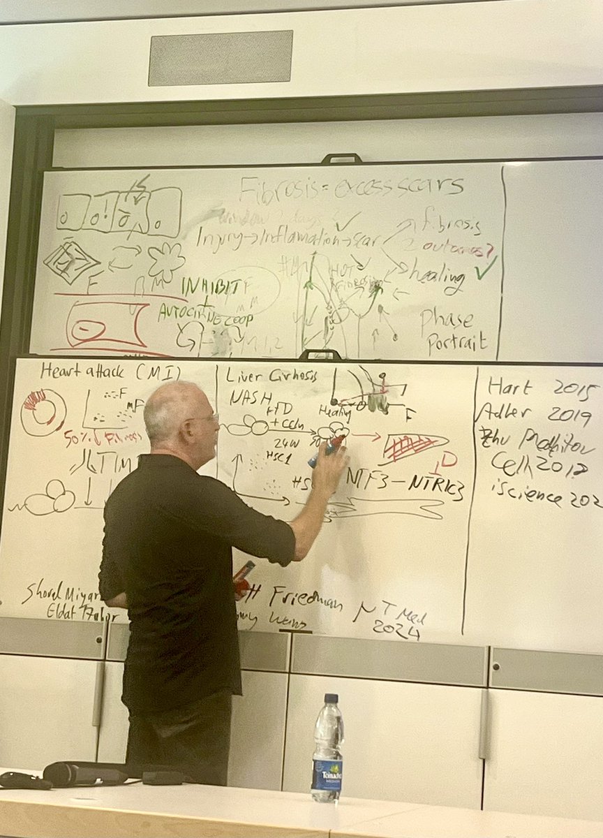 PeltzerNieves's tweet image. When in the presence of genius, just swing it! @UriAlonWeizmann delivering his keynote lecture. One of the most inspiring lectures I had witnessed. Thank you!