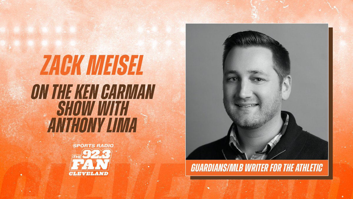 92.3 The Fan (@923thefan) on Twitter photo Coming up NEXT ➡️
<a href="/ZackMeisel/">Zack Meisel</a> joins <a href="/KenCarman/">Ken Carman</a> and <a href="/SportsBoyTony/">Anthony Lima</a> to talk #Guardians ⚾️⬇️
🔊 Listen: go.audacy.com/923thefan/list… Coming up NEXT ➡️
<a href="/ZackMeisel/">Zack Meisel</a> joins <a href="/KenCarman/">Ken Carman</a> and <a href="/SportsBoyTony/">Anthony Lima</a> to talk #Guardians ⚾️⬇️
🔊 Listen: go.audacy.com/923thefan/list…