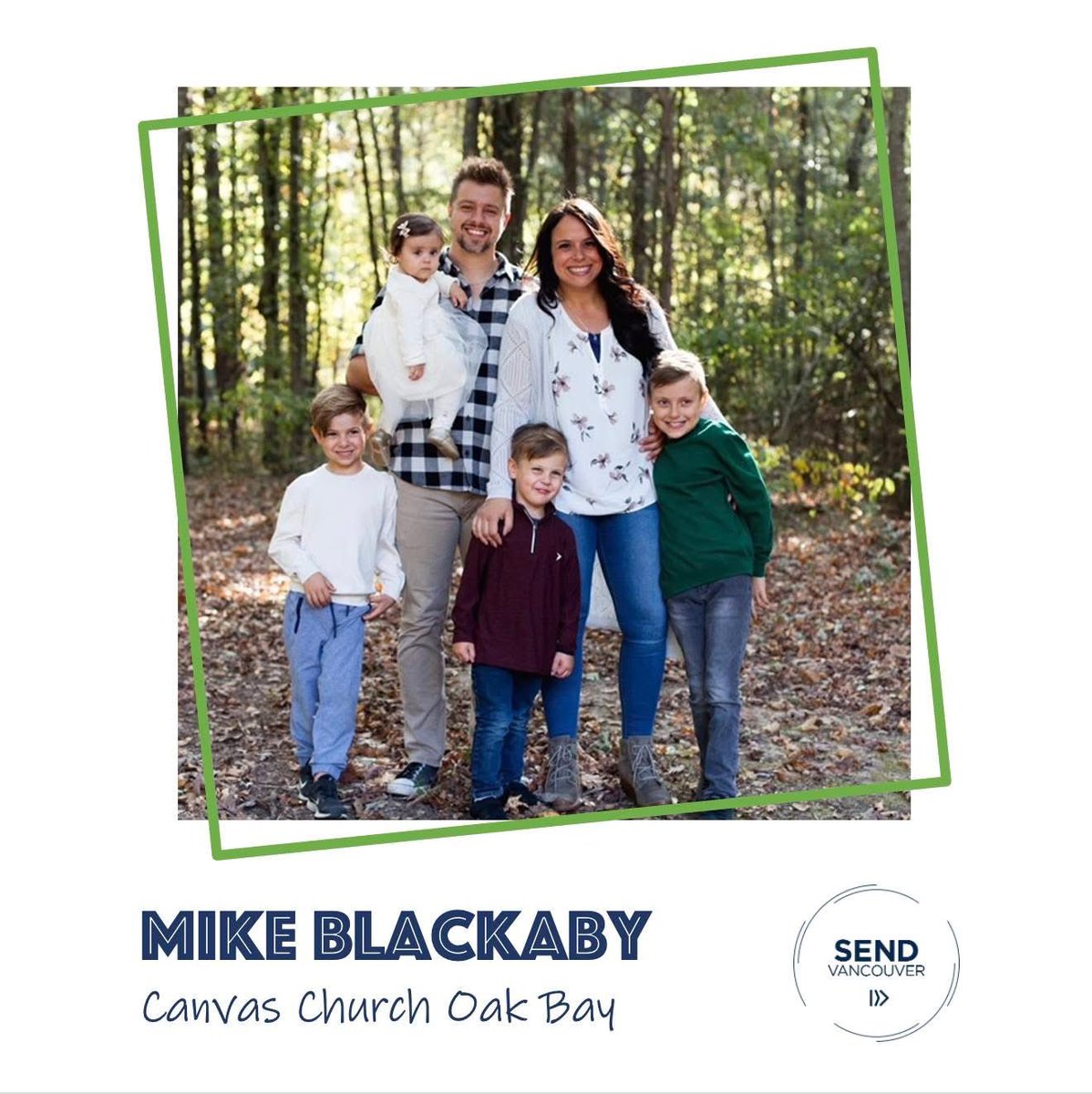 It's Mike Blackaby's birthday today! Pray for Mike, Sarah, and their four children as they and Canvas Church Oak Bay serve their neighbours in the Greater Victoria community of Oak Bay: missionaries.namb.net/full/mike-blac… 

#SendVancouver #SendNetworkOnTheIsland #CNBCWestCoast @CNBCWestCoast