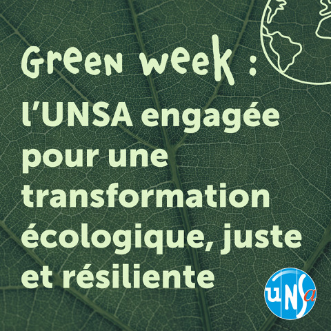 UNSA_officiel's tweet photo. Du 3 au 11 juin : Semaine verte européenne. Thème :
« Pour un monde à zéro émission nette ».
#europeangreenweek
#UNSA s’engage pour un avenir durable.
https://t.co/ie6Znz609p https://t.co/qOzLaA8pQm