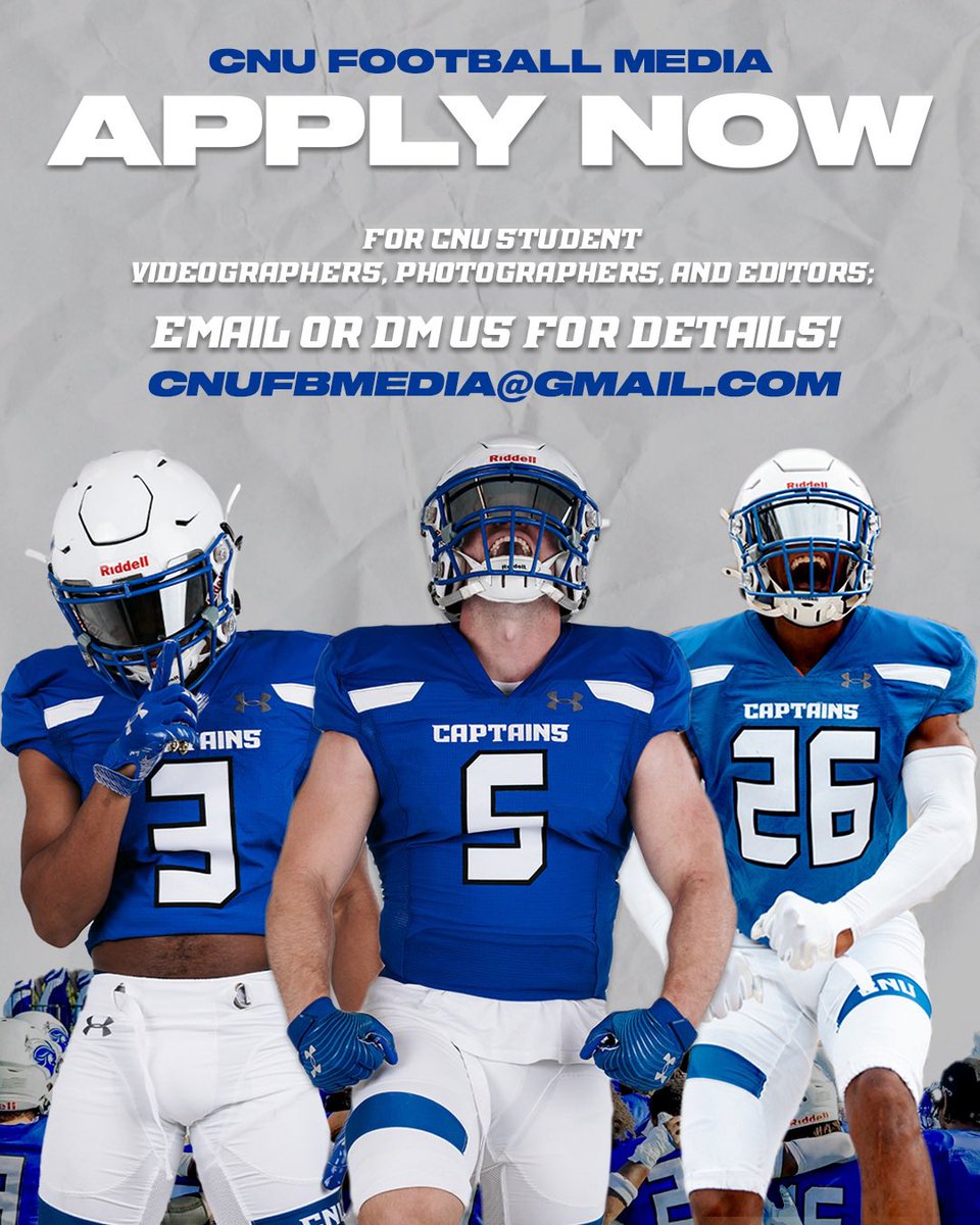 Fortunate to have a great media team! Looking for more help.