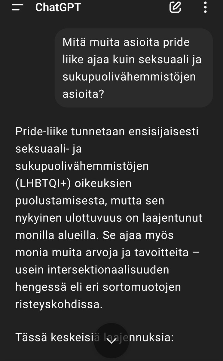 PHinkka's tweet photo. Vaihteeksi media vääristelee perussuomalaisia. On hienoa marssia seta-vähemmistöjen puolesta. Pride vaan ei enää edusta kaikkia, koska se mm. ottaa kantaa voimakkaasti Palestiina-tyylisiin kysymykseen.

PS kansanedustaja moittii Stubbin Priden suojelua
https://t.co/rCzkvL15KQ https://t.co/OafxKscKj5