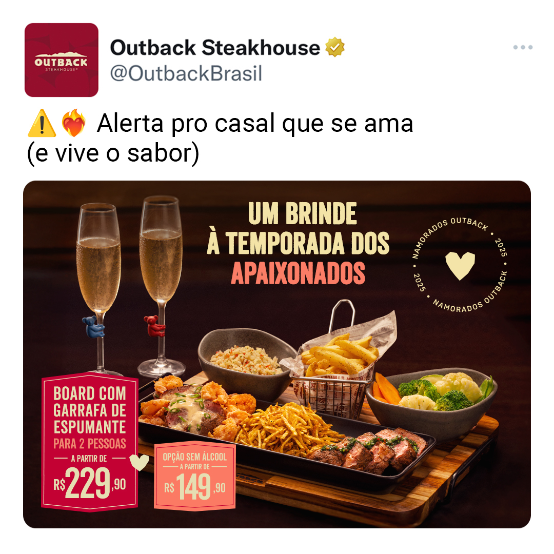 Outback Steakhouse tweet media