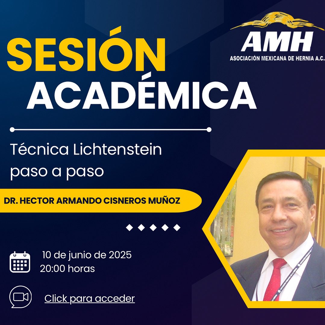 Los invitamos a nuestra próxima reunión mensual, la cual estará a cargo del Dr. Armando Cisneros 

Cuándo: 10 jun 2025 08:00 p. m. Ciudad de México 

Inscríbase en la fecha y horario que más le convengan: 
us02web.zoom.us/meeting/regist… .