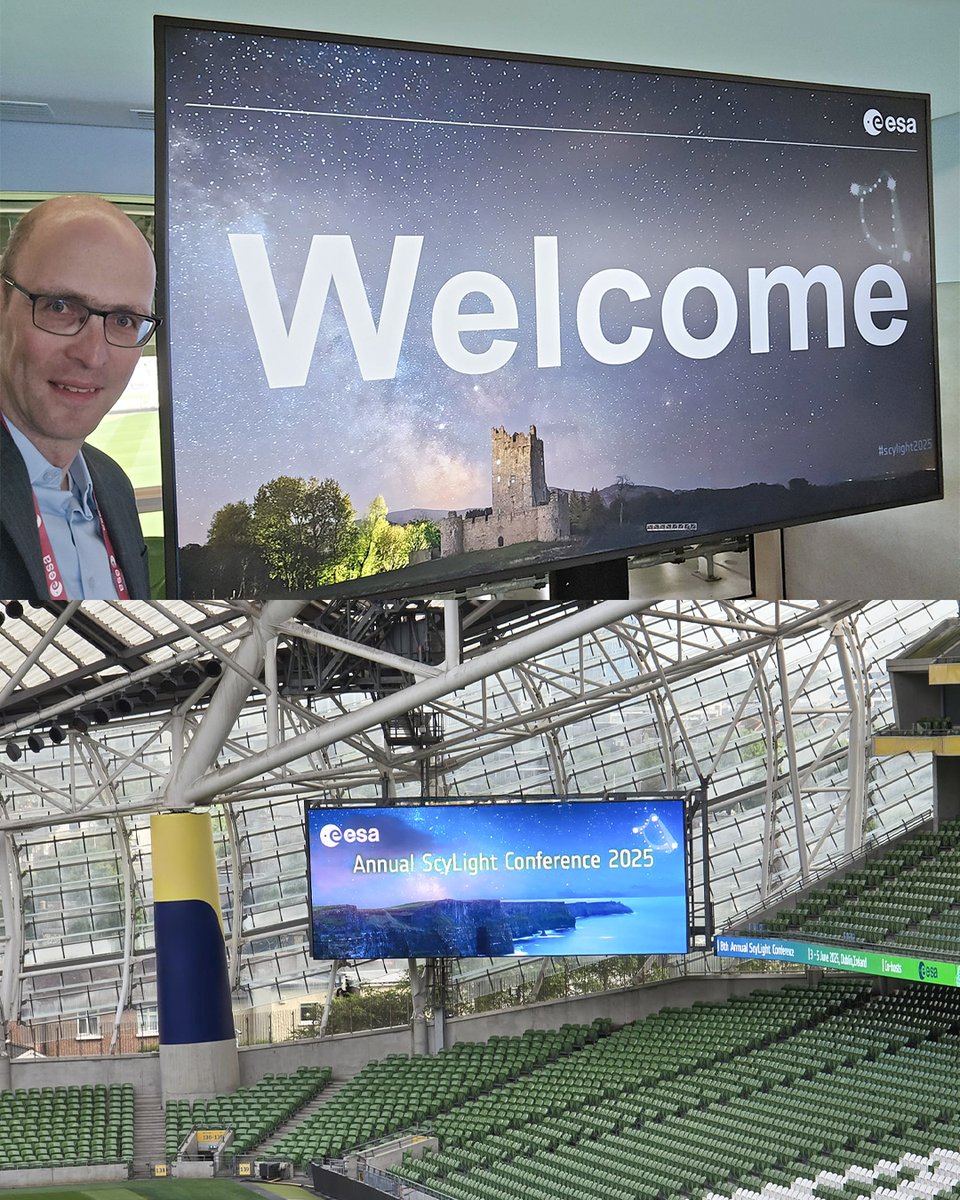 Joerg Rockstroh, Vice President Technology &amp; Business Development at the 8th ESA Commercialisation Gateway ScyLight Conference, Dublin. 🚀 

#scylight2025