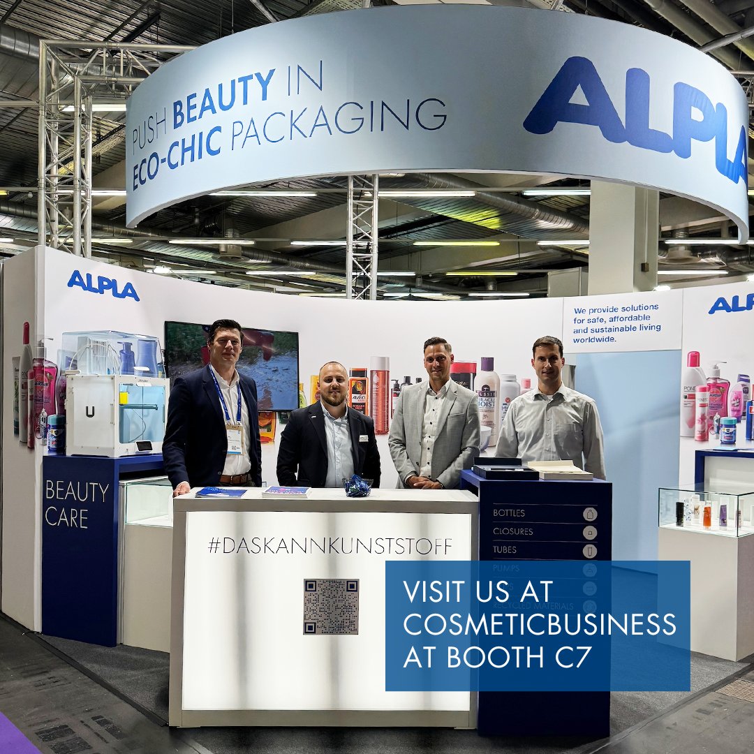 CosmeticBusiness 2025 has officially kicked off and our team is excited to welcome you at our booth C7! 🙌

#FamilyOfPioneers #Sustainability #Packaging #SustainablePackaging #CircularEconomy #Recycling #PlasticIsFantastic #CosmeticBusiness #Cosmetics