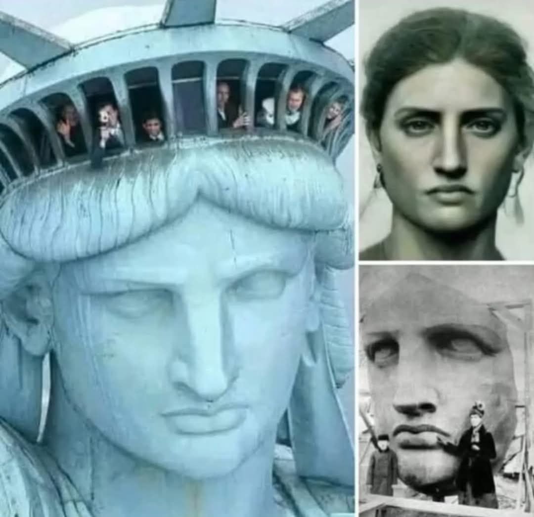 Did you know that the face of the Statue of Liberty is inspired by Isabella Eugenie Boyer's face. She was the widow of Isaac Merritt Singer, the billionaire inventor of the Singer sewing machine. Considered one of the most beautiful women in Europe, Isabella inspired the sculptor