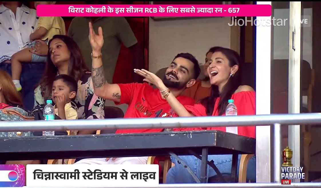 The team won, but humanity lost.
Fans celebrating their hero's victory outside the stadium died in a stampede, and inside the team was immersed in celebration - not stopping for a single moment.

What an immense celebration, what a cruel silence...

#chinnaswamystadium #Bengaluru