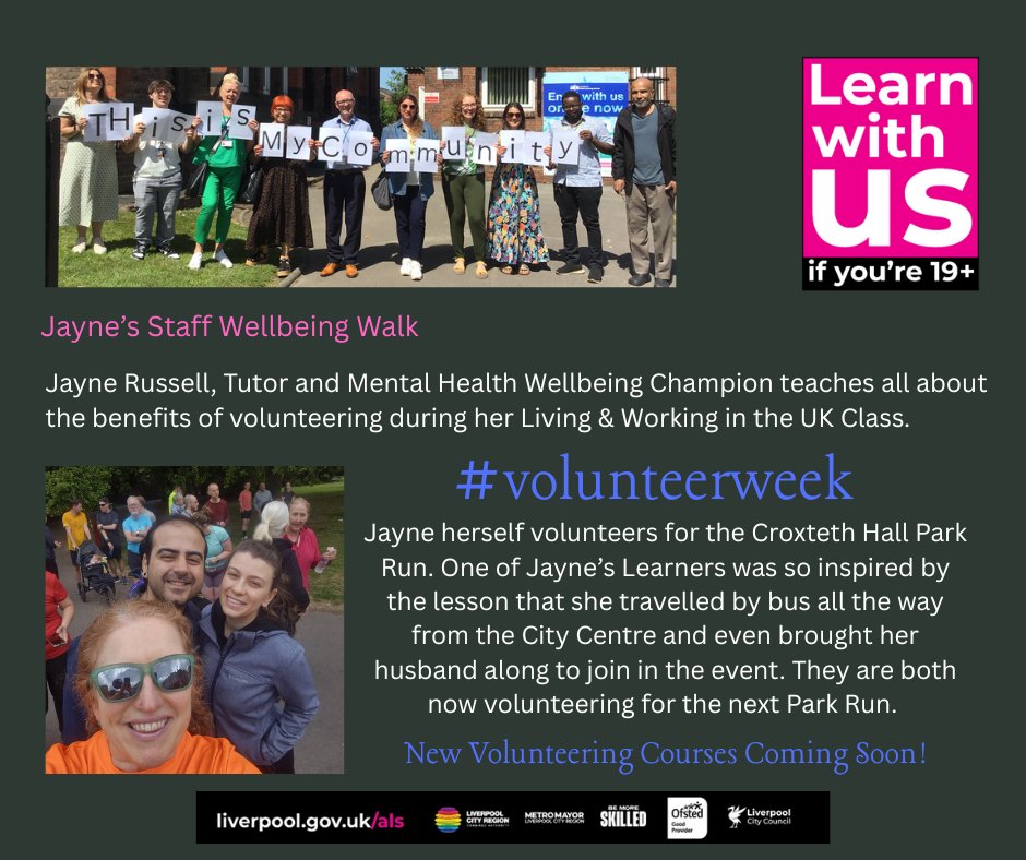 ALSLiverpool (@liverpool_als) on Twitter photo #VolunteerWeek #thisismycommunity #wellbeing #volunteeringopportunities @https://www.parkrun.org.uk/ <a href="/liverpoolinwork/">Liverpool In Work</a> #VolunteerWeek #thisismycommunity #wellbeing #volunteeringopportunities @https://www.parkrun.org.uk/ <a href="/liverpoolinwork/">Liverpool In Work</a>