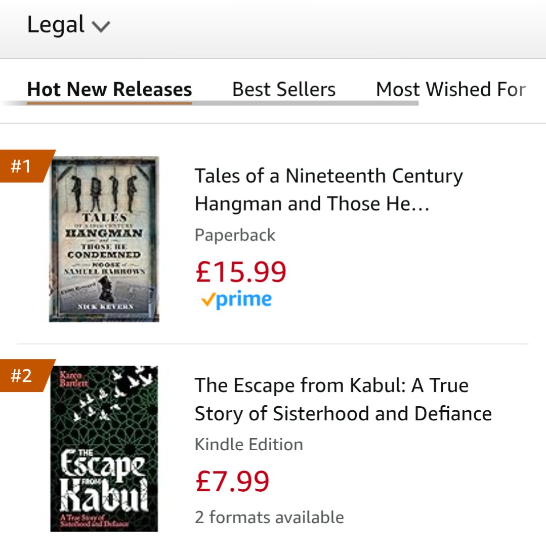 nick_kevern's tweet image. Wow!!!!! The Noose of Samuel Burrows is currently a number 1 Hot New Release in Legal and number 4 in Social & Urban History! Thank you to everyone who has pre-ordered a copy...you are legends in my eyes.
thenooseofsamuelburrows.com
@OldeCottage @ShitChester