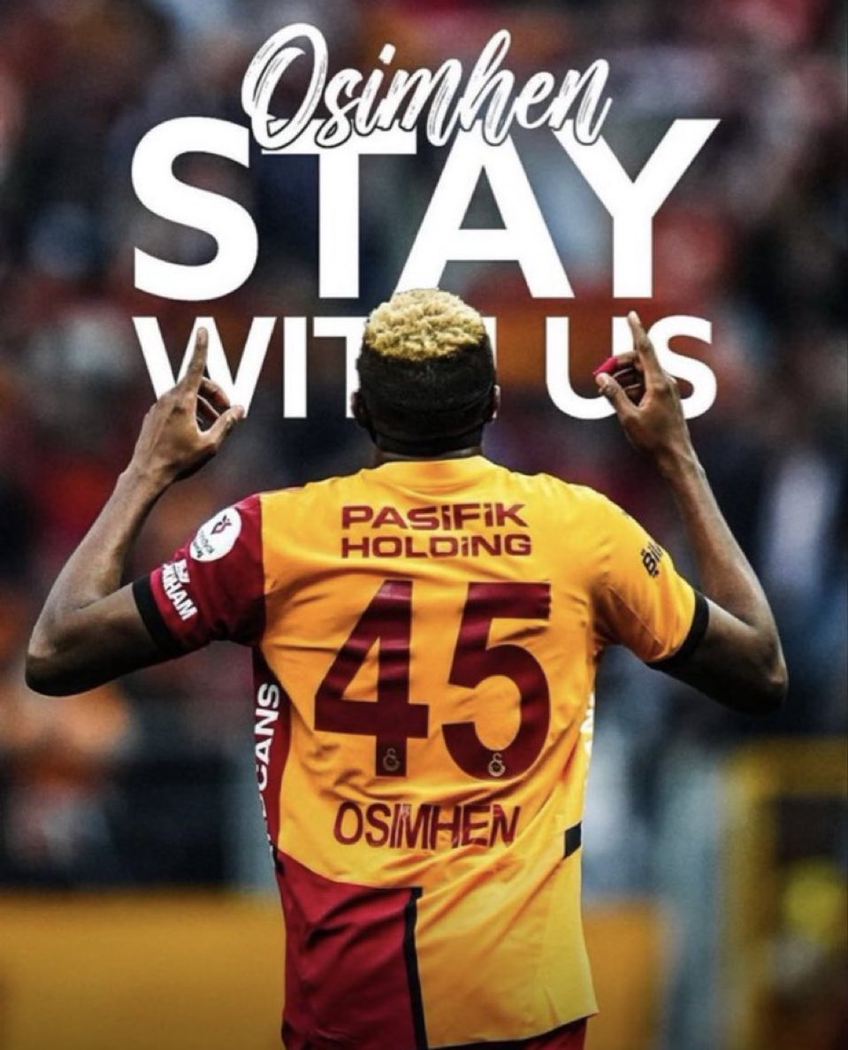 Hamza (@h_b_03) on Twitter photo Rüya gibi başlayan serüven gerçeğe dönüşsün artık <a href="/victorosimhen9/">Victor Osimhen</a>
#StayWithUsVictorOsimhen Rüya gibi başlayan serüven gerçeğe dönüşsün artık <a href="/victorosimhen9/">Victor Osimhen</a>
#StayWithUsVictorOsimhen
